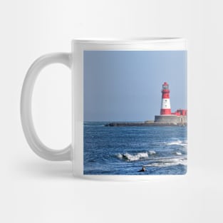 Longstone Lighthouse on the Farne Islands, Northumberland, UK Mug